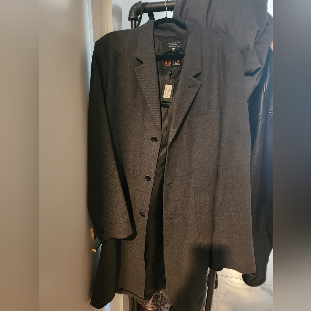 Rag and Bone Heather Grey Lance topcoat